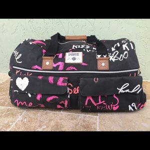 PINK Victoria’s Secret large Luggage Duffle case